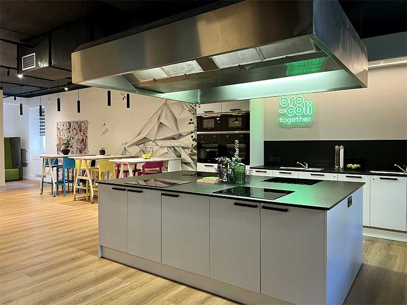 Palmovka building interior